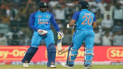 1st T20I: Deepak Hooda, Axar Patel take India to 162/5 against Sri Lanka