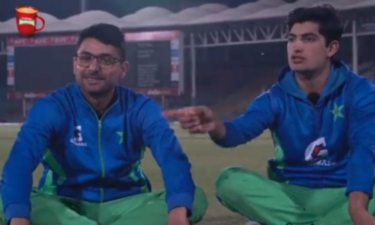 Cricket Image for VIDEO: 'कांप गए थे कैप्टन टिम साऊदी' , नसीम शाह से सुनिए आखिरी 30 मिनट में क्या हु