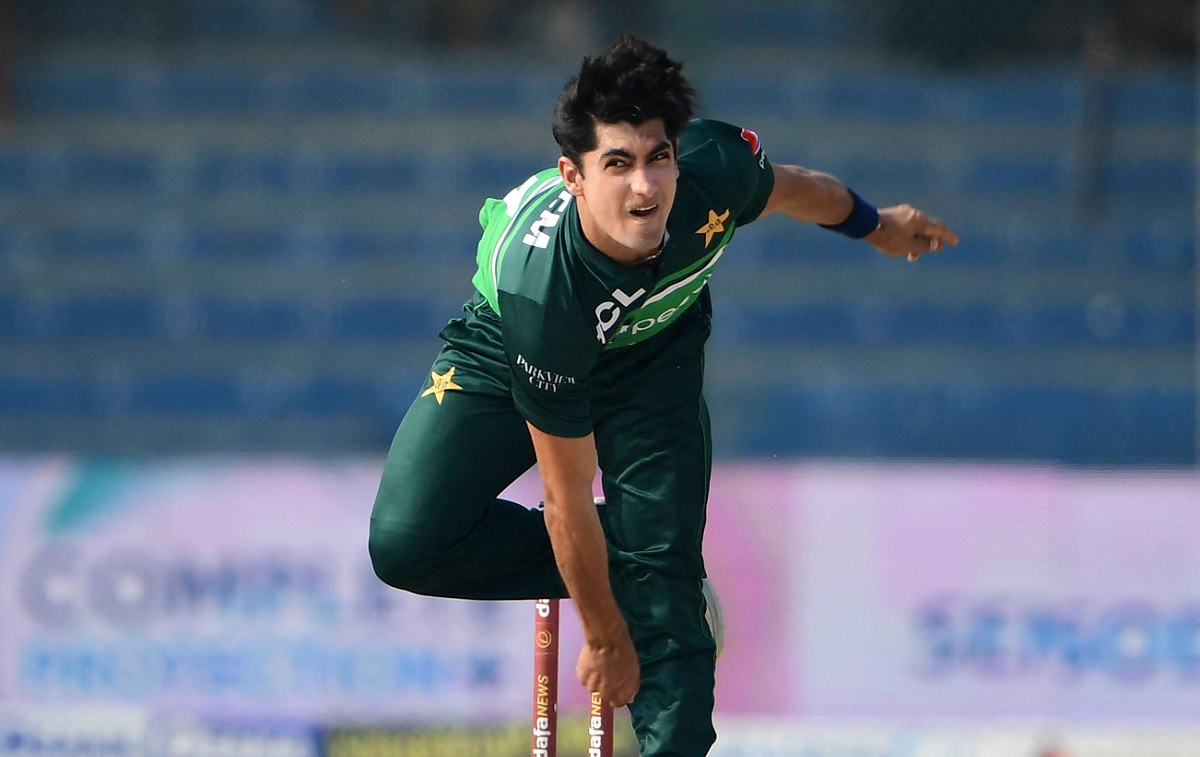 Naseem Shah is the first bowler in ODI history to take 15 wickets in his first 4 games Naseem Shah is the first bowler in ODI history to take 15 wickets in his first 4 games