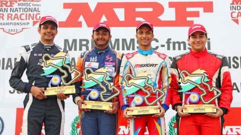 National 4W Racing: Ryan, Dillon, Sai Sanjay notch wins; double for Arjun Narendran, Ritesh Rai in R