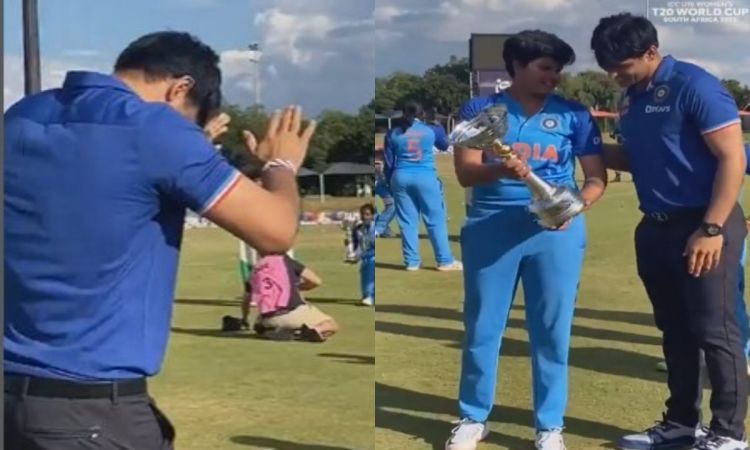 Cricket Image for VIDEO : वर्ल्ड कप जीतने के बाद नीरज चोपड़ा ने किया टीम इंडिया को सलाम, देखिए वायरल