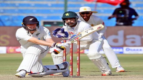 New Zealand are bowled out but not before Matt Henry and Ajaz Patel added 104 runs for the 10th wick