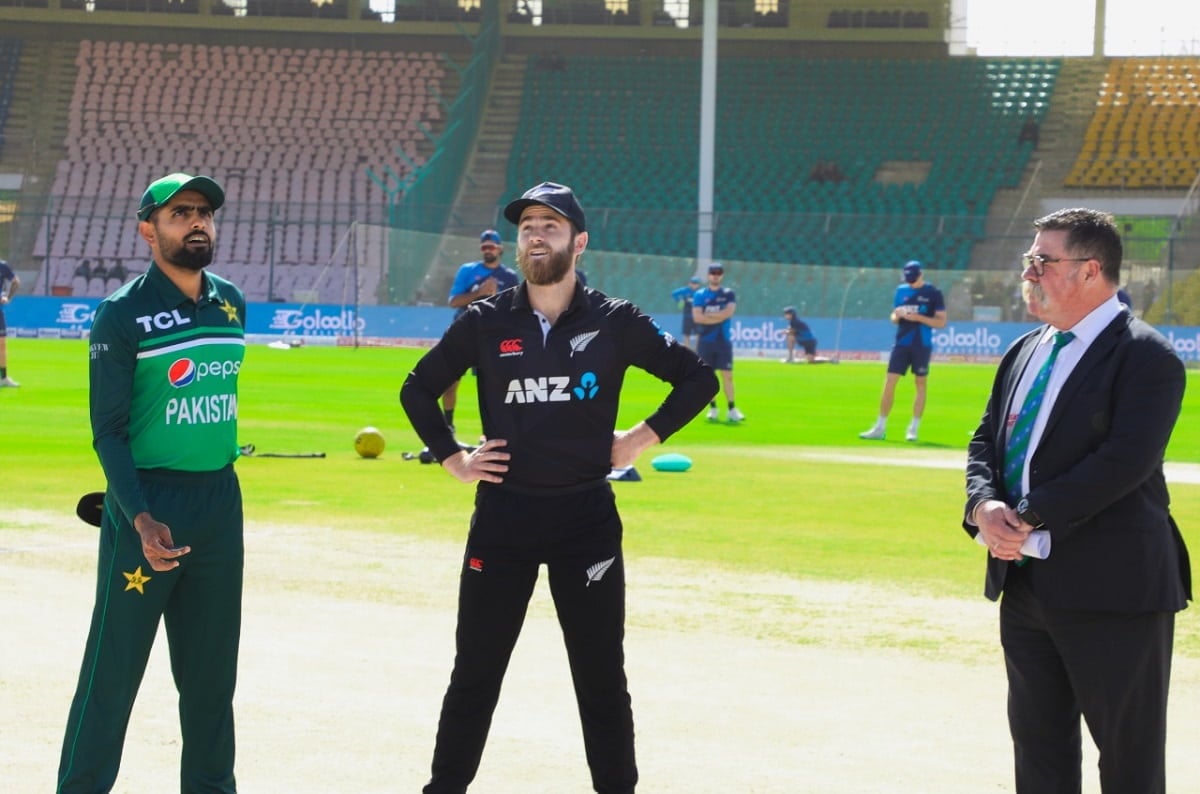 PAK vs NZ 3rd ODI Babar Azam Opts To Bat First As Pakistan Take On New