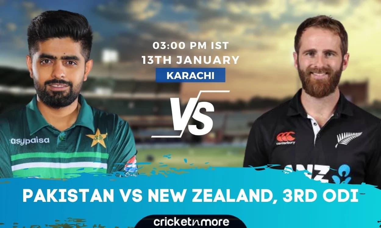 PAK vs NZ 3rd ODI: पाकिस्तान बनाम न्यूजीलैंड, Fantasy Team