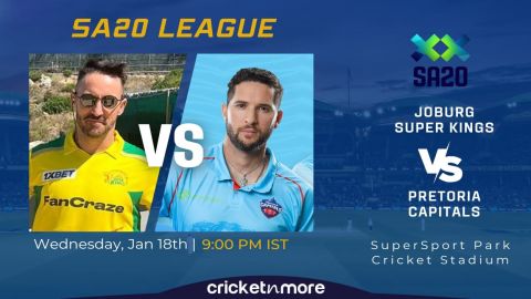 Cricket Image for Pretoria Capitals vs Joburg Super Kings, SA20 12th Match – PC vs JSK Cricket Match