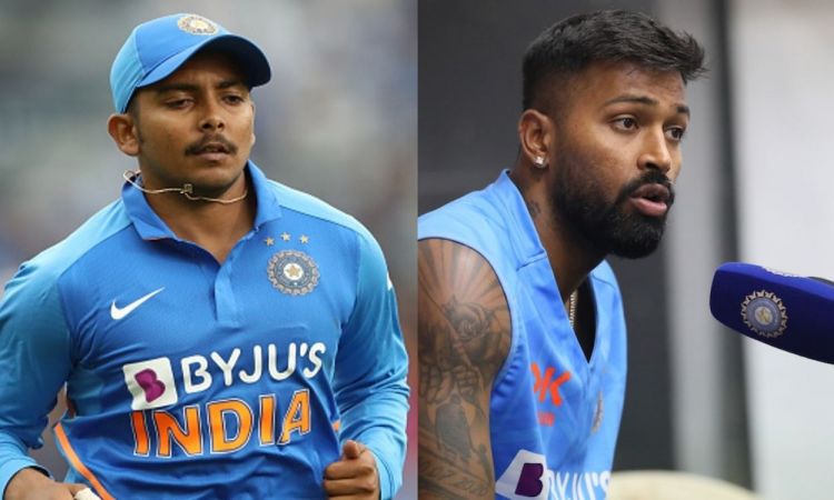 Prithvi Shaw will need to wait for his chance says Hardik Pandya 