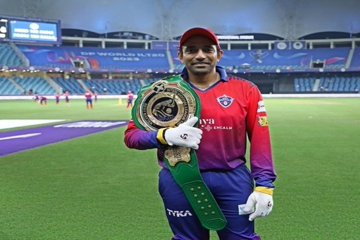 ILT20: Robin Uthappa becomes first player to receive Green Belt after his fantastic innings of 79 ru