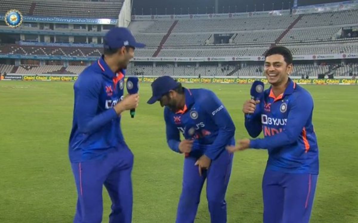 Cricket Image for VIDEO: यार ईशान, 200 बनाकर भी तुमने 3 मैच नहीं खेले ? रोहित शर्मा के सवाल का किशन 