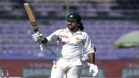 Cricket Image for Sarfaraz's Half-Century Stalls New Zealand Victory Bid In 2nd Test Against Pakista