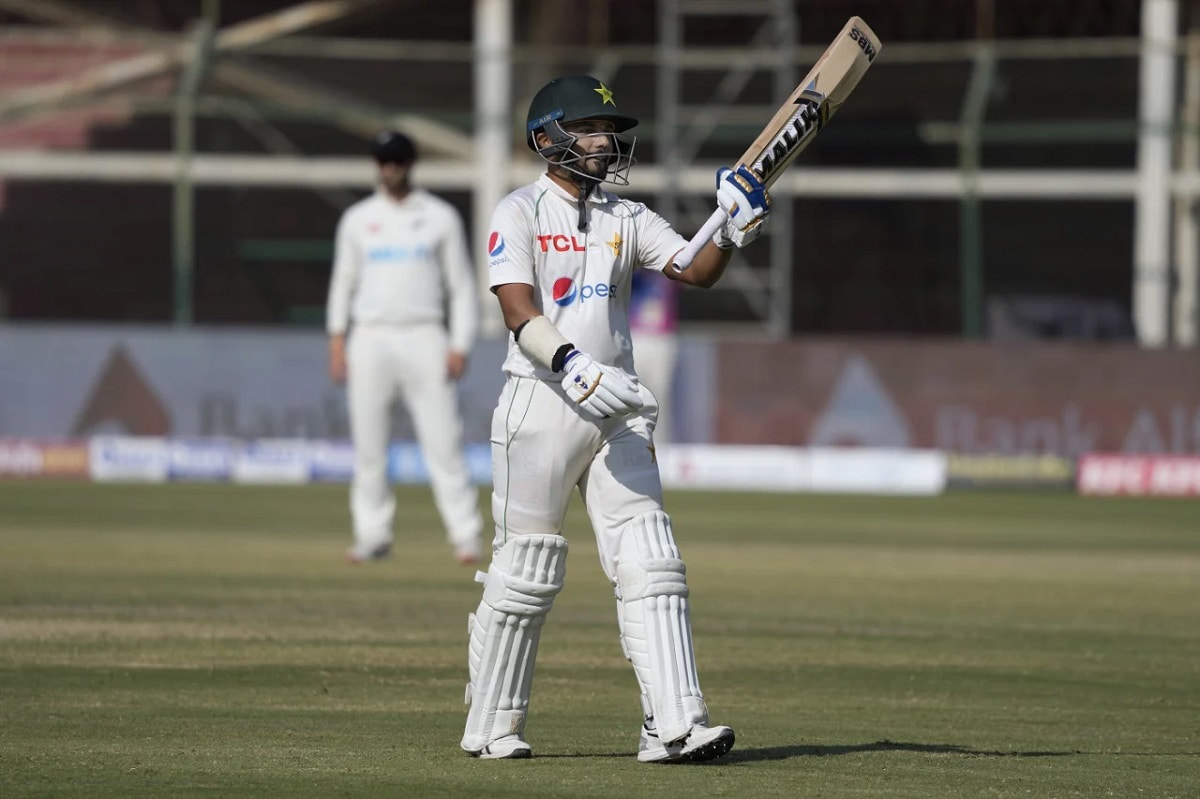 Cricket Image for Saud Shakeel's Maiden Hundred Helps Pakistan Close-In On New Zealand In 2nd Test