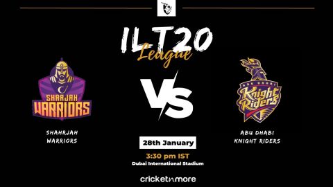 Cricket Image for Sharjah Warriors vs Abu Dhabi Knight Riders, ILT20 19th Match – SW vs ADKR Cricket