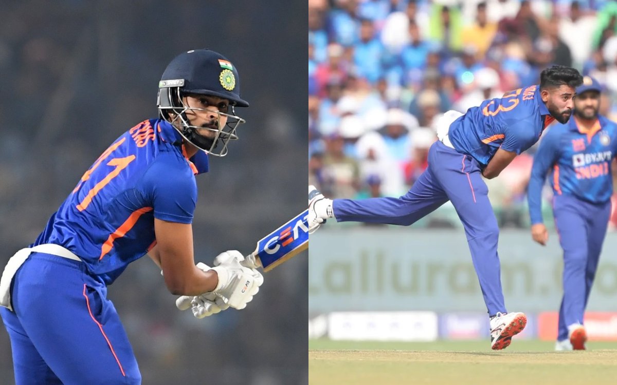 Shreyas, Siraj included in the ICC Men's ODI Team of the Year