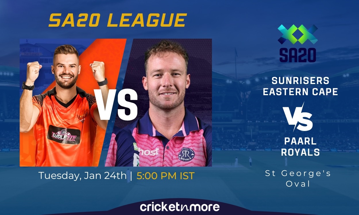 Cricket Image for Sunrisers Eastern Cape vs Paarl Royals, SA20 21st Match – SEC vs PR Cricket Match 