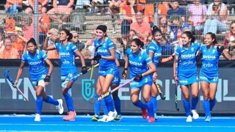 Unbeaten Indian women's hockey team holds hosts South Africa 2-2