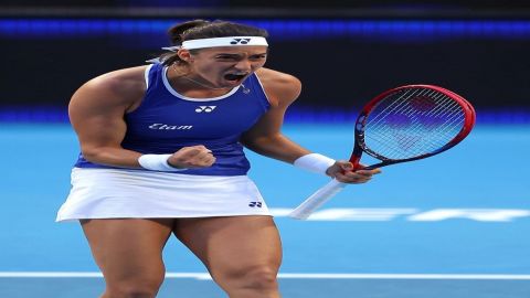 United Cup: Garcia keeps French hopes alive with win over Martic