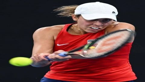 United Cup: Madison Keys gives USA early lead over Britain in City Final.(photo:United Cup tennis)