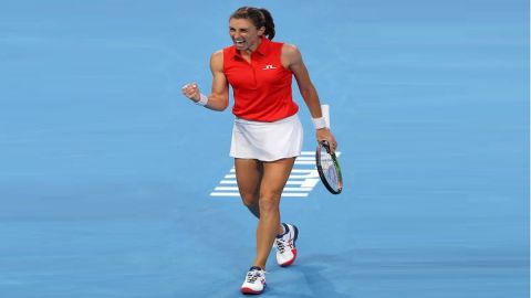 United Cup: Martic overcomes Podoroska to seal win for Croatia over Argentina