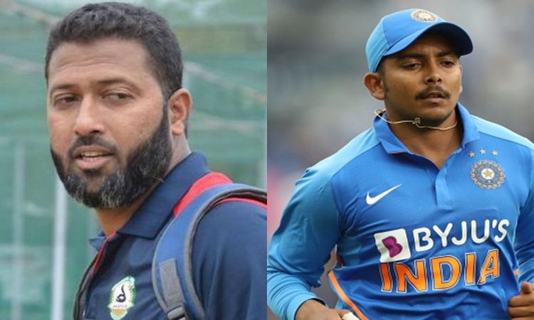 Cricket Image for Wasim Jaffer Names Indian Playing 11 Before IND vs NZ 1st T20I; Leaves Out Prithvi