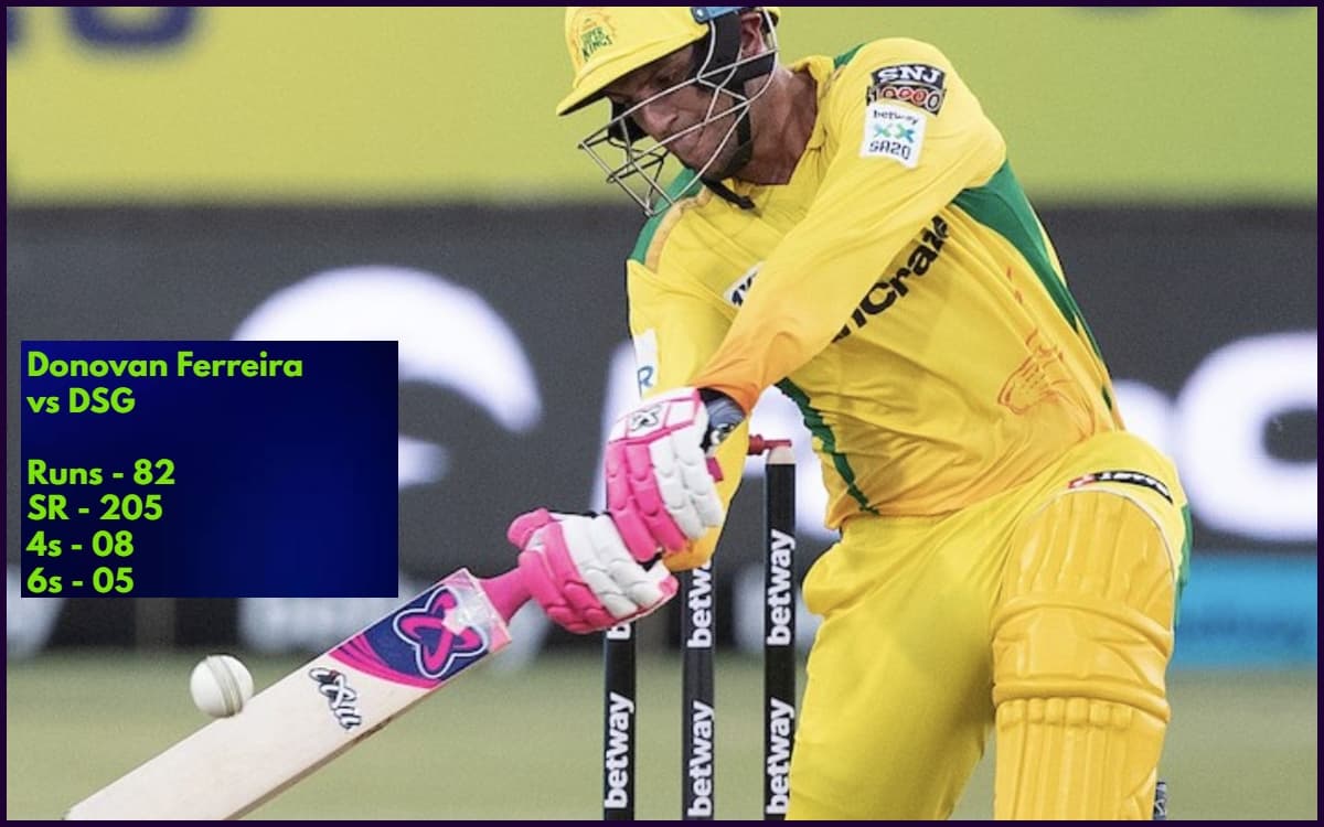 Cricket Image for IPL में धमाल मचाने को तैयार 'Donovan Ferreira', गेंदबाज़ों के साथ करता है खिलवाड़;