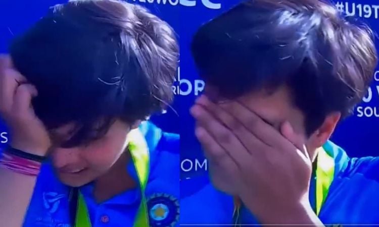Cricket Image for VIDEO: फूट-फूट कर रोईं शेफाली वर्मा, वर्ल्ड कप जीतकर नहीं रोकने से नहीं रुके आंसू