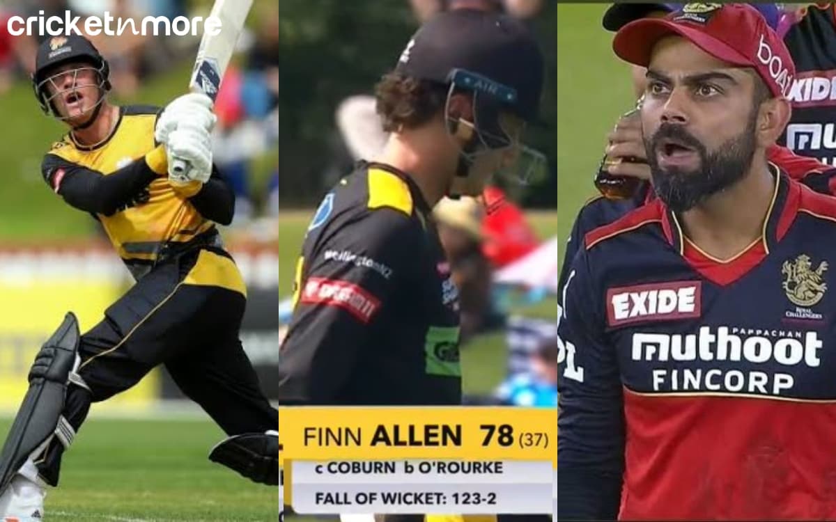 Cricket Image for Finn Allen: RCB के खिलाड़ी ने मचाई तबाही, 12 गेंदों पर चौके-छक्कों से ठोके 54 रन; 