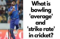 Cricket Image for What Does 'Strike Rate' And 'Average' Stand For Bowlers In Cricket?