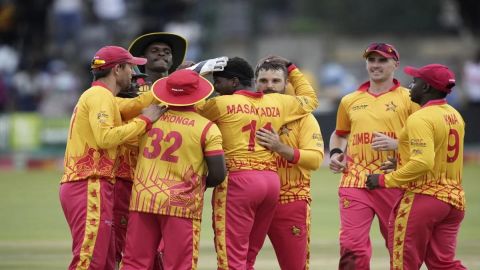 Cricket Image for Whirlwind Ryan Burl Knock Wins T20 Series For Zimbabwe Over Ireland