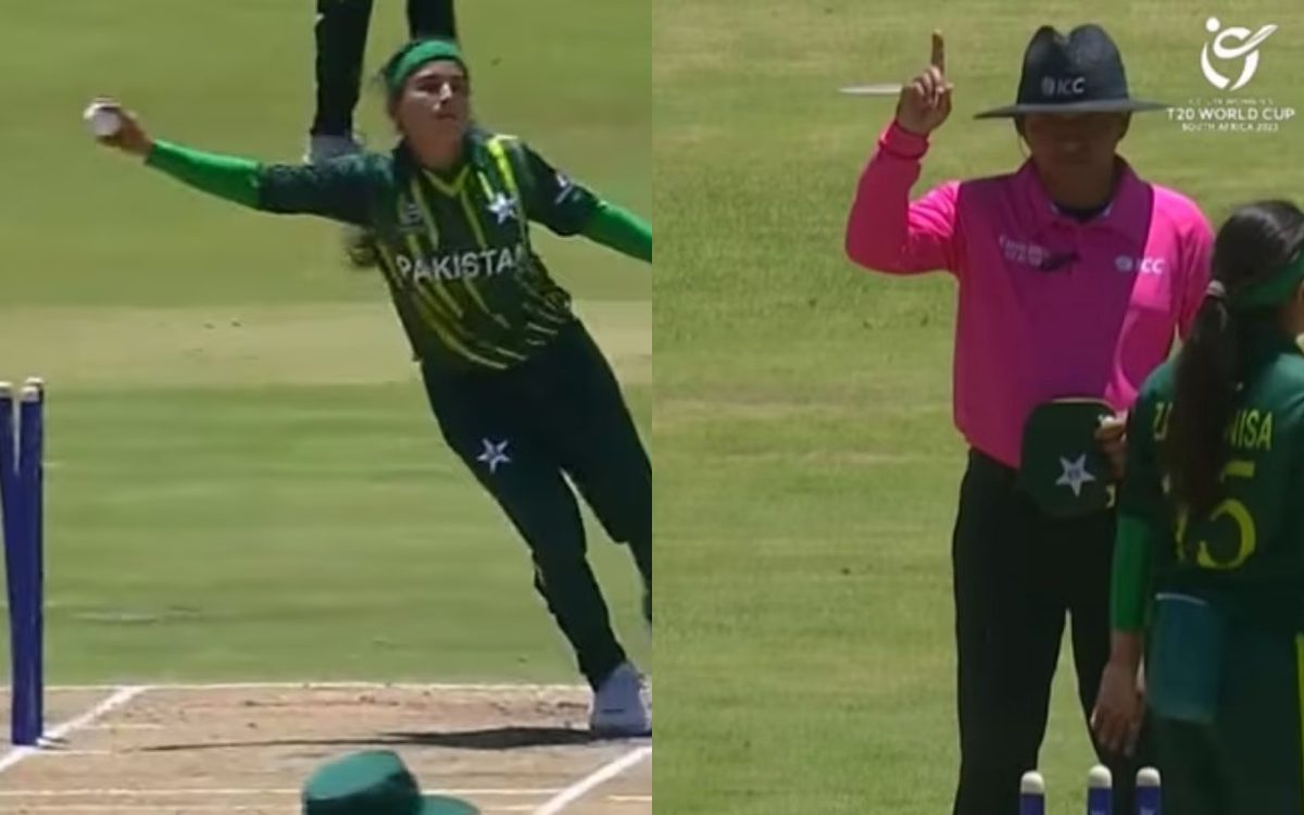 Cricket Image for VIDEO: 'आदत बनता जा रहा है मांकड', पाकिस्तान की अंडर-19 खिलाड़ी ने भी किया नॉन स्ट
