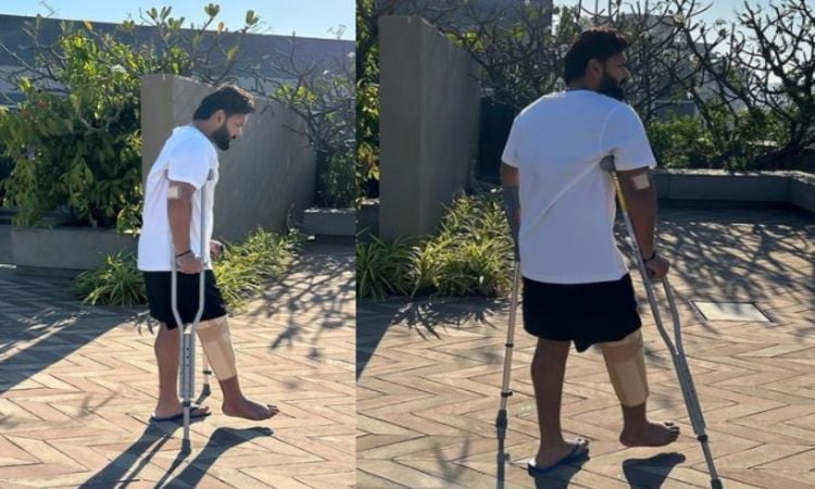 Cricket Image for David Warner Emotional After Seeing Rishabh Pant Walking With Crutches