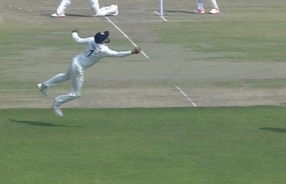 Cricket Image for Kl Rahul Brilliant Catch To Dismiss Usman Khawaja 