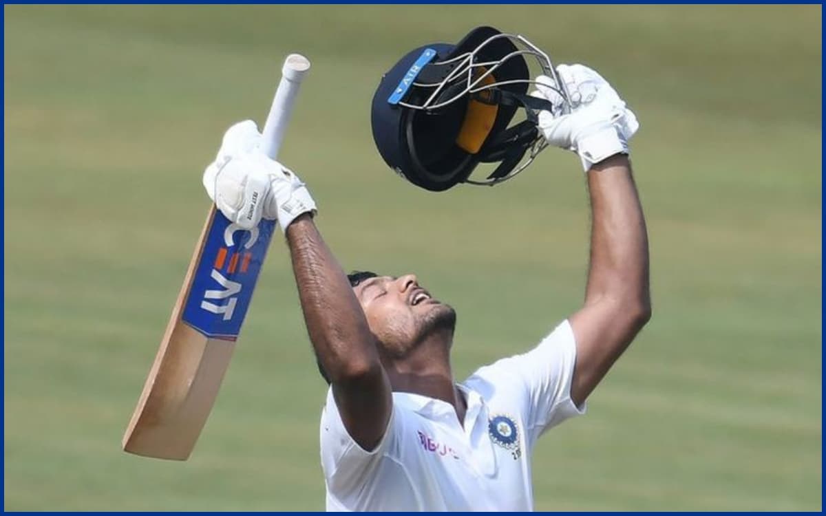 Cricket Image for Ranji Trophy: मयंक अग्रवाल का बल्ला गरजा, दोहरा शतक ठोककर खटखटाया भारतीय टीम का दर