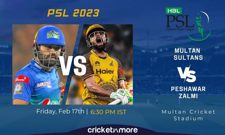 MUL vs PES: पेशावर जाल्मी ने टॉस जीतकर चुनी फील्डिंग, देखें प्लेइंग इलेवन