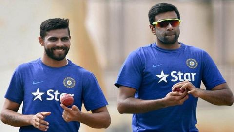 Cricket Image for Ravindra Jadeja And Ravichandran Ashwin In Home Conditions