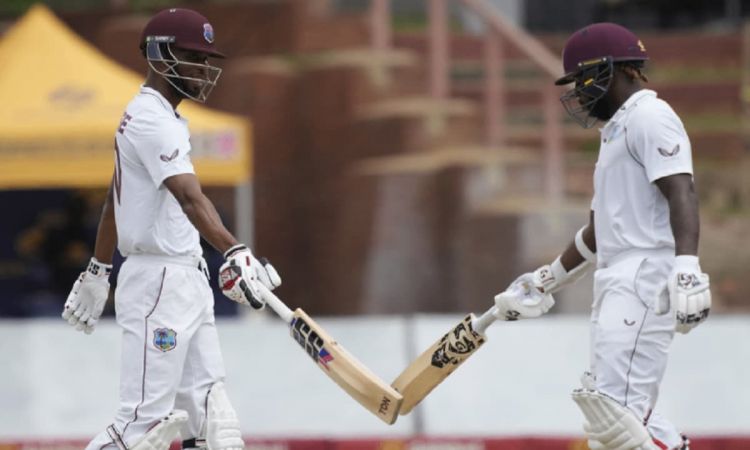 Roston Chase half-century helps West Indies to 175-run lead