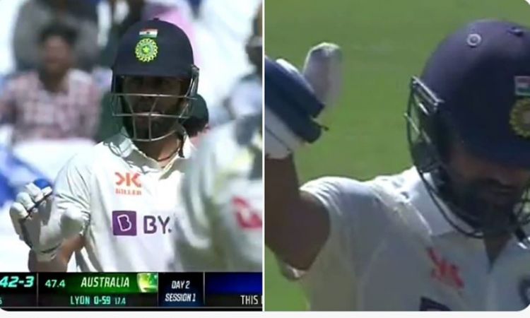 Cricket Image for Ind vs Aus 1st Test: विराट ने रोहित से मांगी माफी, हिटमैन ने सिर झुकाकर अंगूठा दिय