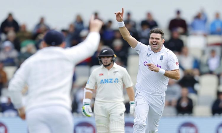 Cricket Image for Anderson Fires England Into Control Of Test Against New Zealand