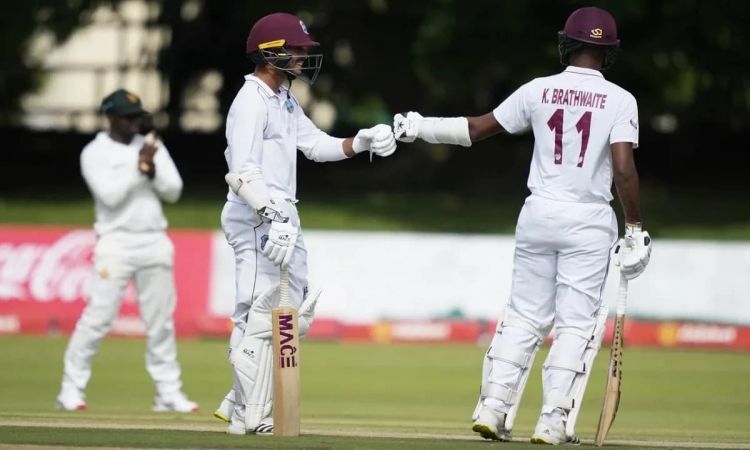 Brathwaite, Chanderpaul Set New Record Opening Partnership For West Indies