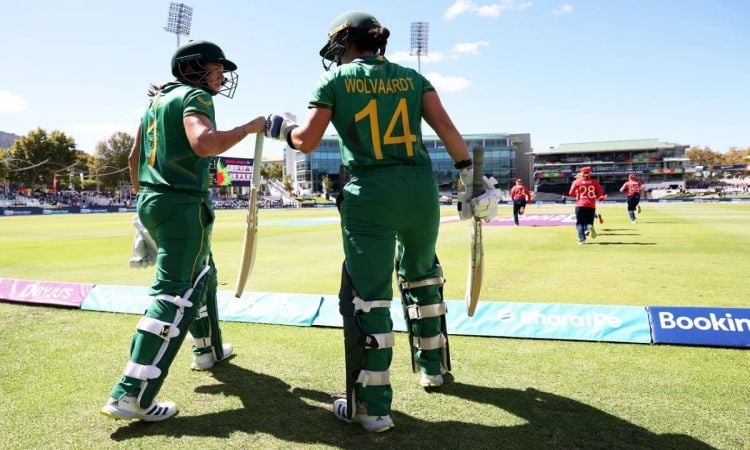Brits, Wolvaardt Fifties Power South Africa To 164/4 Against England In Women's T20 World Cup Semi-Final 2