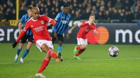 Champions League: Benfica ease to first-leg victory in Round of 16