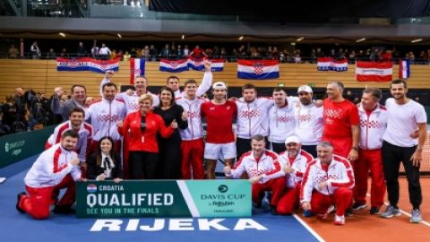 Davis Cup: Croatia cruise into Finals Group stage despite doubles slip