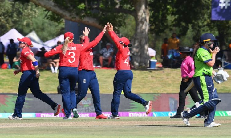 Cricket Image for England Take Control Of Group B With Convincing Win Over Ireland In Women's T20 Wo