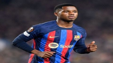 Football: Striker Fati aims to stay at Barcelona long after 2027