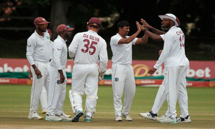 Cricket Image for Gudakesh Motie Spins West Indies To Series Win Over Zimbabwe