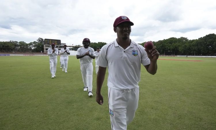 Cricket Image for Gudakesh Motie Wreaks Havoc For West Indies With 7 Wickets Against Zimbabwe On Day
