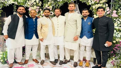 Cricket Image for Shaheen Afridi Marries Shahid Afridi Daughter Ansha