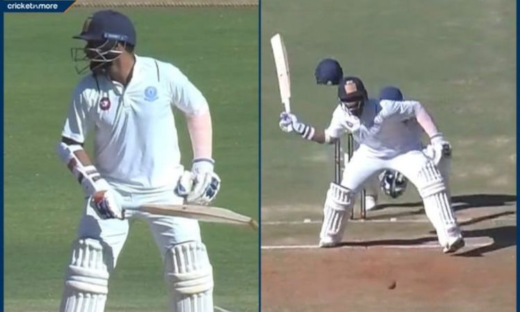 Cricket Image for VIDEO : हनुमा ने बल्ले को बनाया तलवार, टूटे हाथ के बावजूद की एक हाथ से की बैटिंग