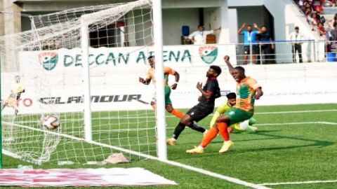 I-League: Sreenidi Deccan move to top of the table with 3-0 win over Churchill Brothers