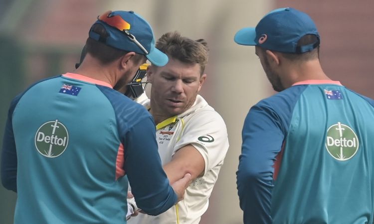 Cricket Image for IND vs AUS: David Warner Suffers Concussion, Ruled Out Of 2nd Test In Delhi