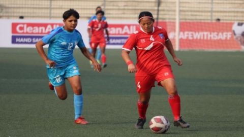 India lose lead and match against Nepal in SAFF U-20 Women's C'ship