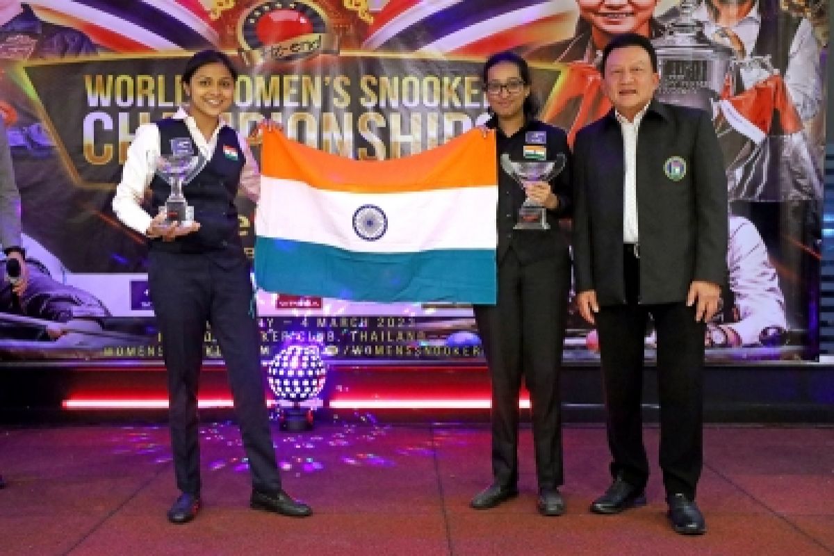 India wins Women's Snooker World Cup after beating England